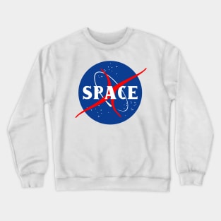 SpaceX logo - 1960s NASA style Crewneck Sweatshirt